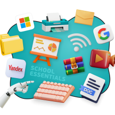 Цифровая база для школьника - КИБЕРшкола программирования для детей, компьютерные курсы для школьников, начинающих и подростков - KIBERone г. Санкт-Петербург