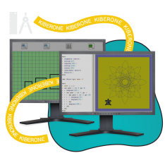 Исполнители чертежник и черепашка - КИБЕРшкола программирования для детей, компьютерные курсы для школьников, начинающих и подростков - KIBERone г. Санкт-Петербург