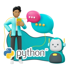 Умный чат-бот на Python на Telegram - КИБЕРшкола программирования для детей, компьютерные курсы для школьников, начинающих и подростков - KIBERone г. Санкт-Петербург